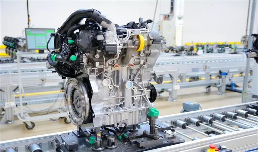Automobile engine production
