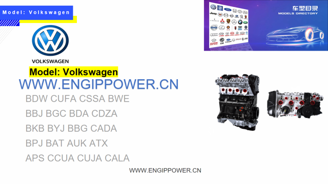 Volkswagen engine model BDW CUFA CSSA BWE BBJ BGC BDA CDZA BKB BYJ BBG CADA BPJ BAT AUK ATX APS CCUA CUJA CALA