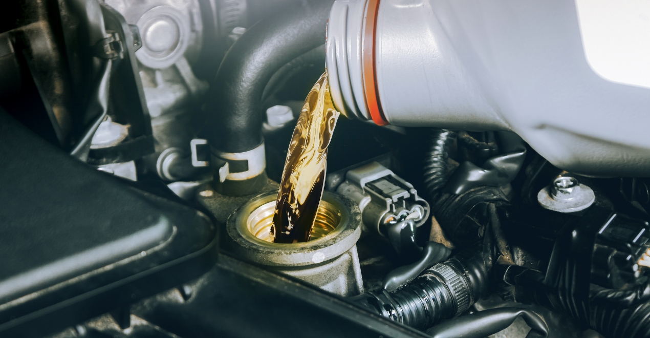 What should I do if my engine has an oil burning problem?